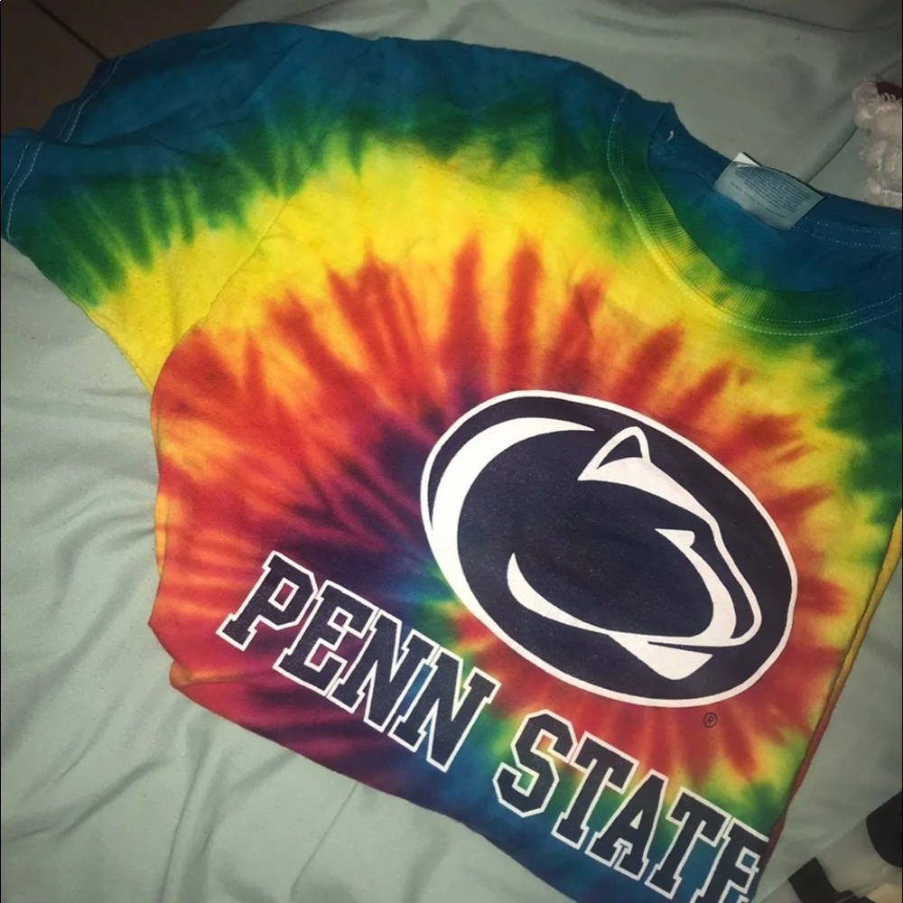 Penn state tie dye shirt
